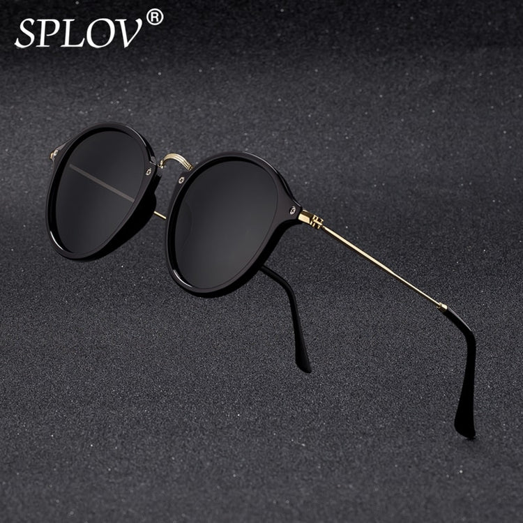 Round Sunglasses coating Retro Men women Brand Designer Sunglasses Vintage mirrored glasses