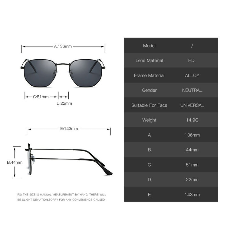 Metal Classic Vintage Women Sunglasses Luxury Brand Design Glasses Female Driving Eyewear