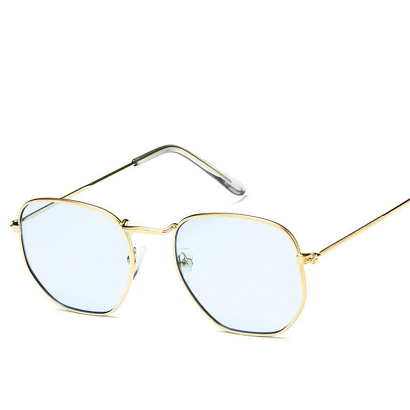 Metal Classic Vintage Women Sunglasses Luxury Brand Design Glasses Female Driving Eyewear