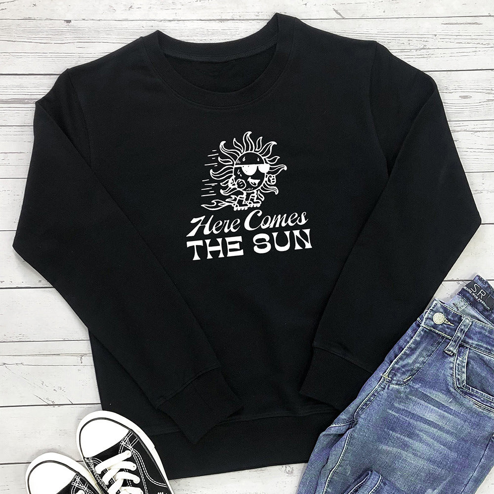 Here Comes The Sun Sun Pulley Hoodie