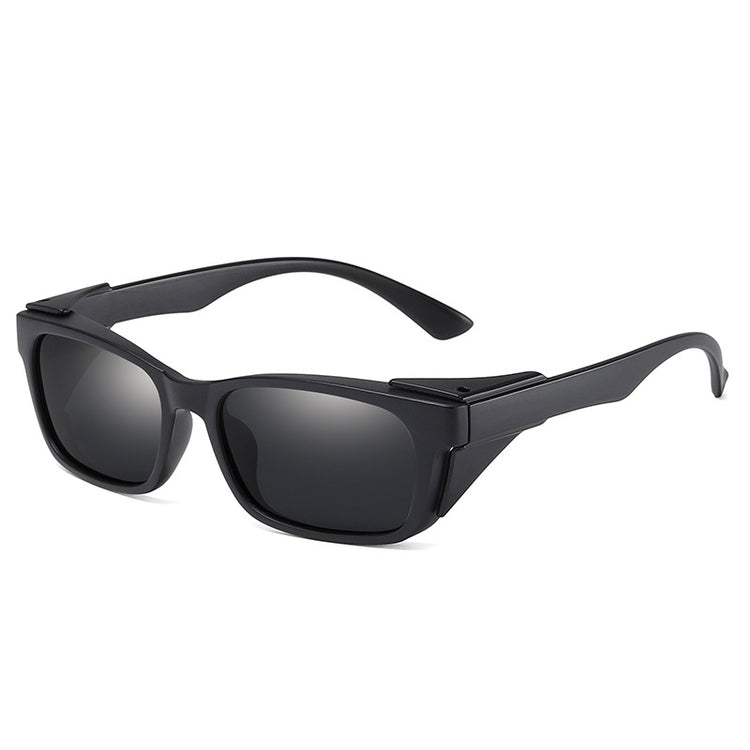 Polarized Square Riding Sunglasses Windproof Sports Coated Sunglasses Driving Driving Night Vision Glasses A634