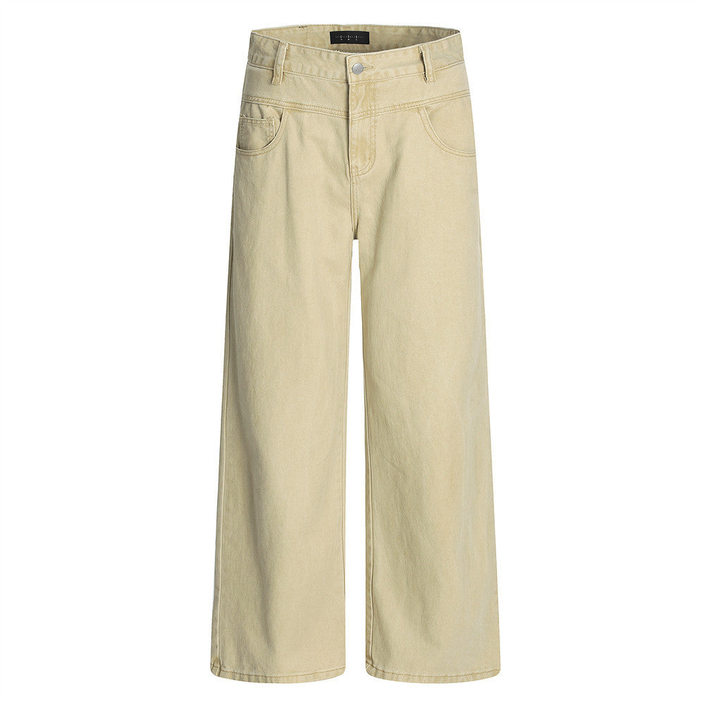 Wide leg jeans