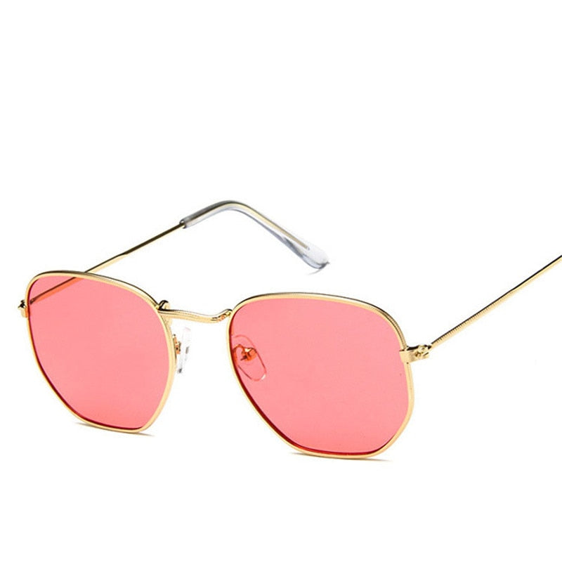 Metal Classic Vintage Women Sunglasses Luxury Brand Design Glasses Female Driving Eyewear