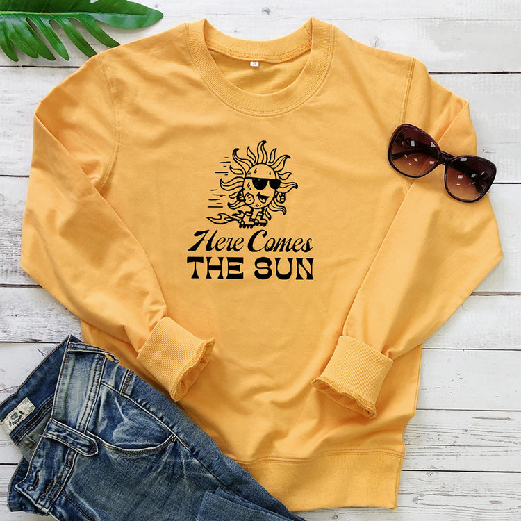 Here Comes The Sun Sun Pulley Hoodie