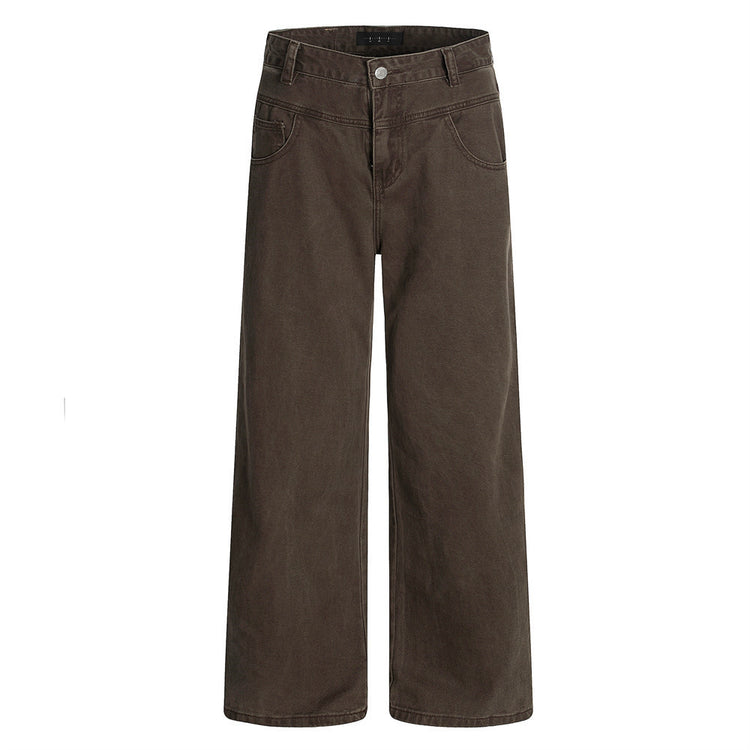 Wide leg jeans