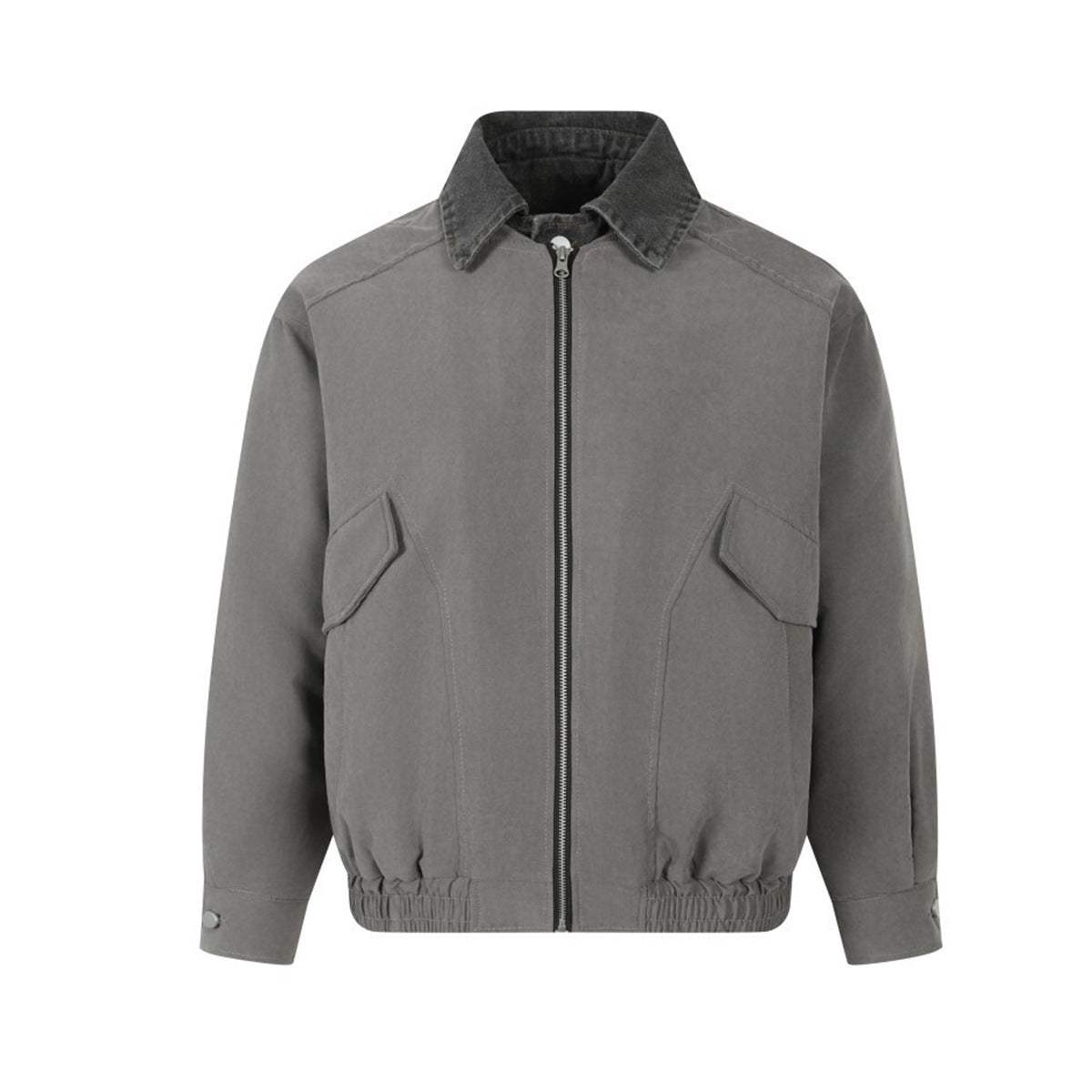 Fake two workwear cotton jackets