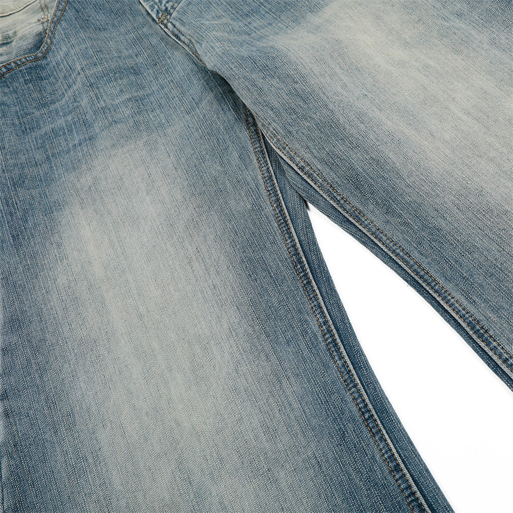 Washed gradient jeans