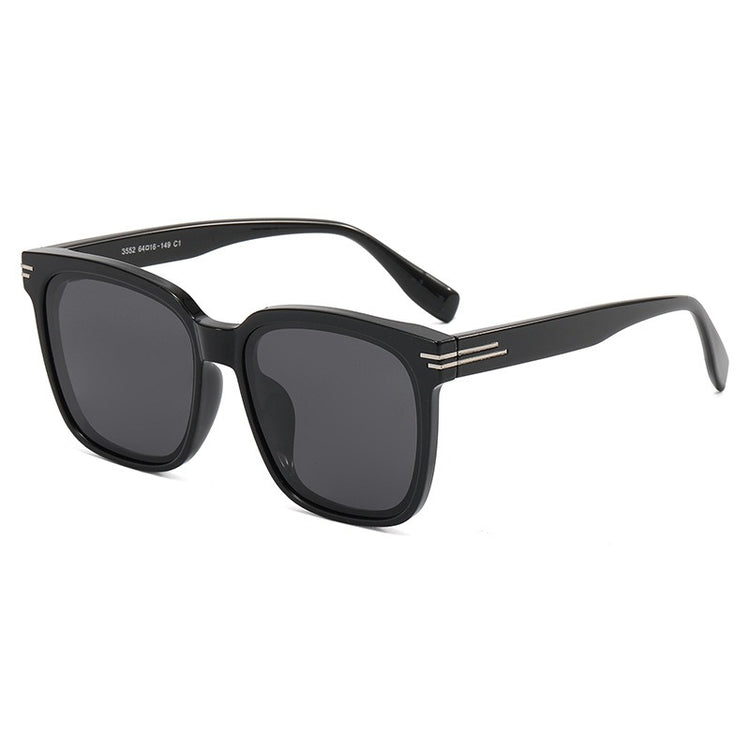 Polarized Sunglasses For Women New Luxury Retro Large Frame Sunglasses Driver Driving Glasses