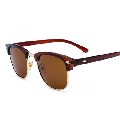 Classic Sunglasses Men's Women Square Polarized Sun glasses Men Oculos De Sol Gafas UV400 Retro Eyewear