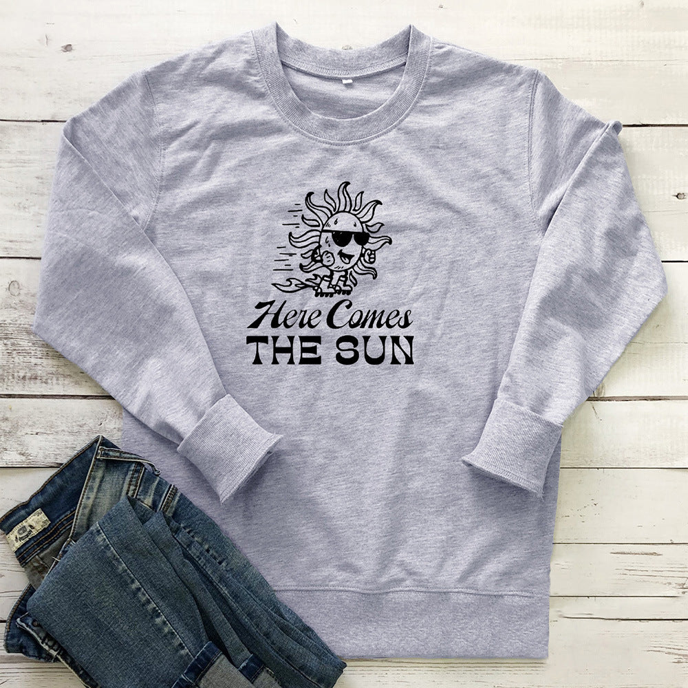 Here Comes The Sun Sun Pulley Hoodie